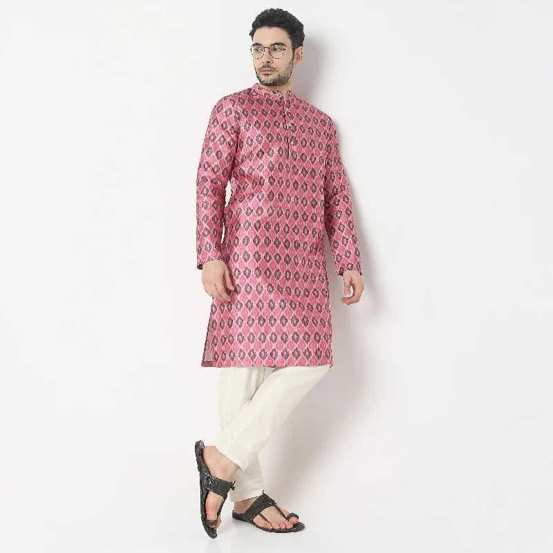 Regular Fit Printed Kurta