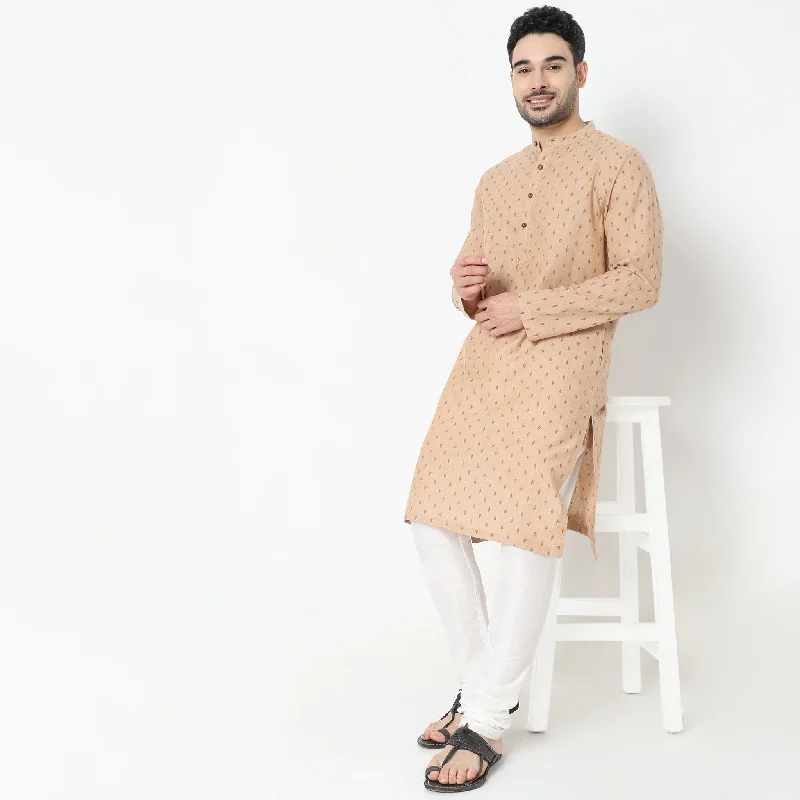 Regular Fit Printed Kurta