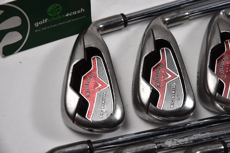 Callaway Big Bertha 2006 Irons / 3-PW+SW / Uniflex Callaway Big Bertha Shafts