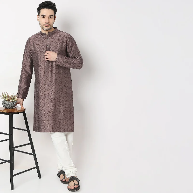 Regular Fit Printed Kurta