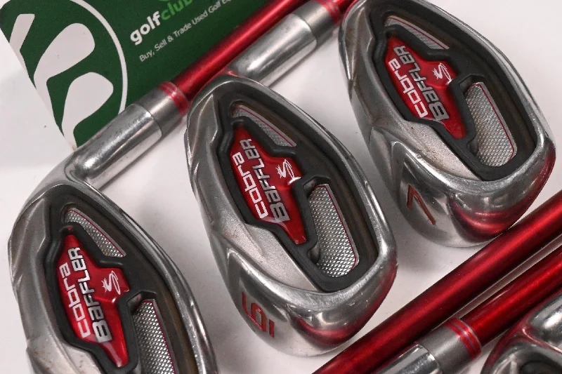 Cobra Baffler 2013 Red Irons / 5-PW+SW / Regular Flex Cobra Shafts