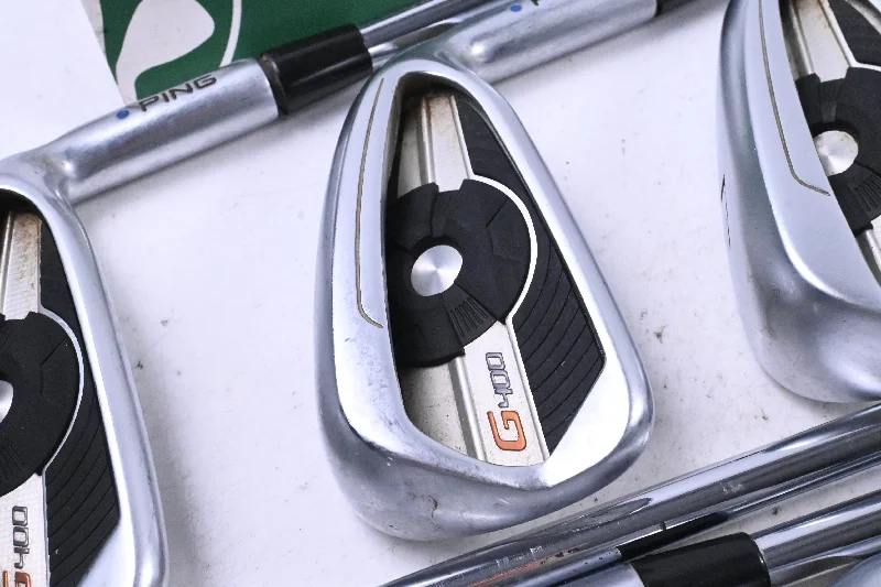 Ping G400 Irons / 5-PW+SW / Blue Dot / Regular Flex Ping AWT 2.0 Shaft