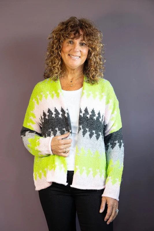 Color Burst Cardigan