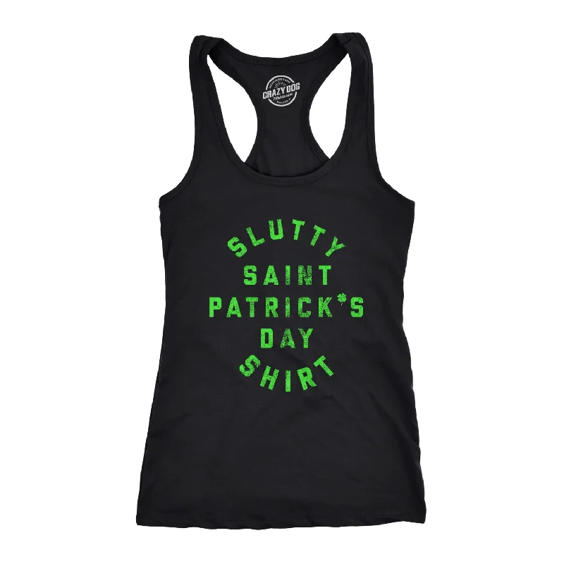 Slutty St. Patrick's Day Shirt Women's Tank Top