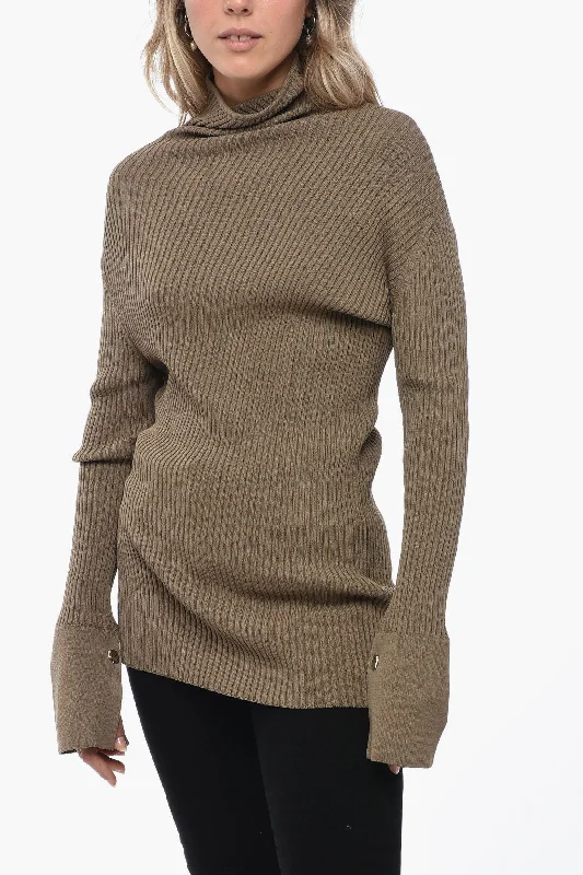 Eudon Choi Assimetric Ribbed Sweater