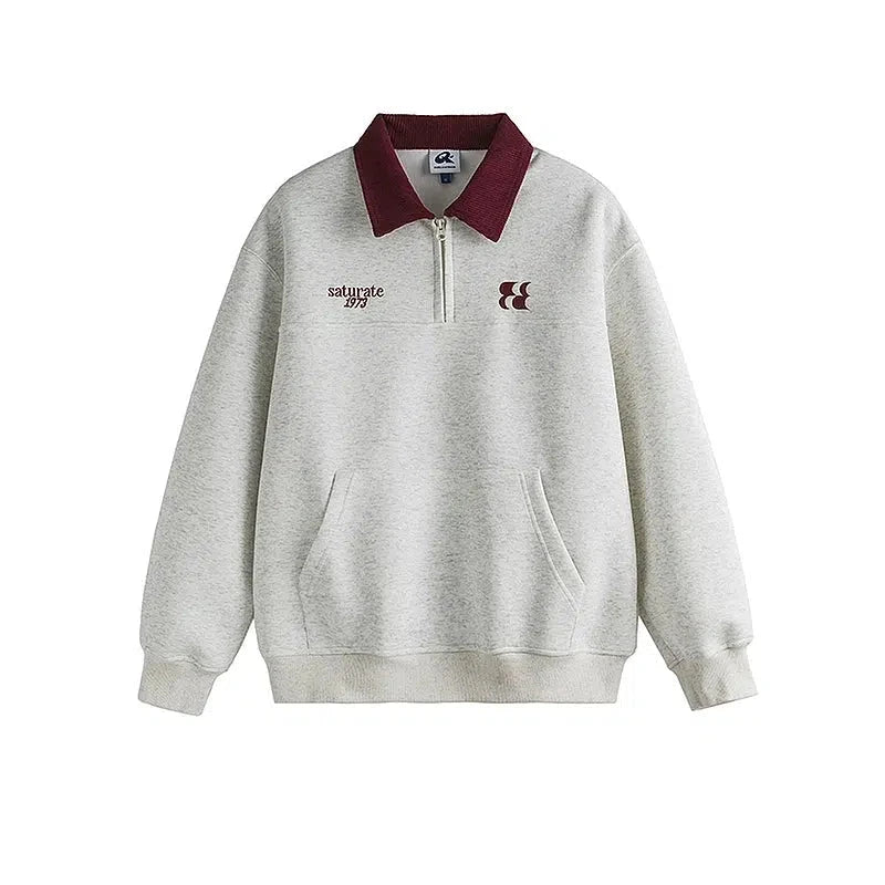 Comfortable Zip Pullover