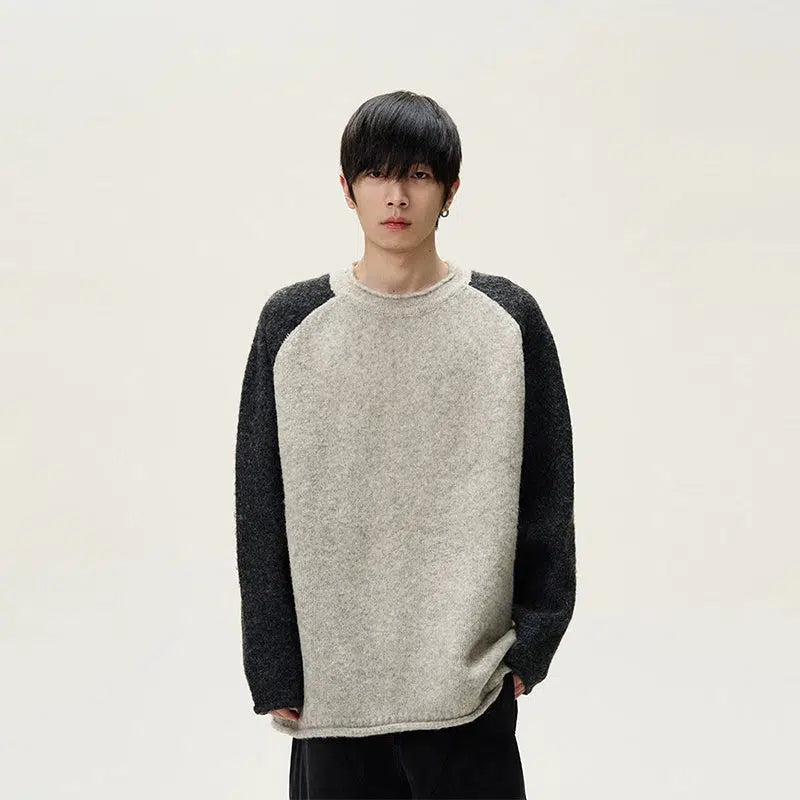 Raglan Sleeve Knitwear Sweater