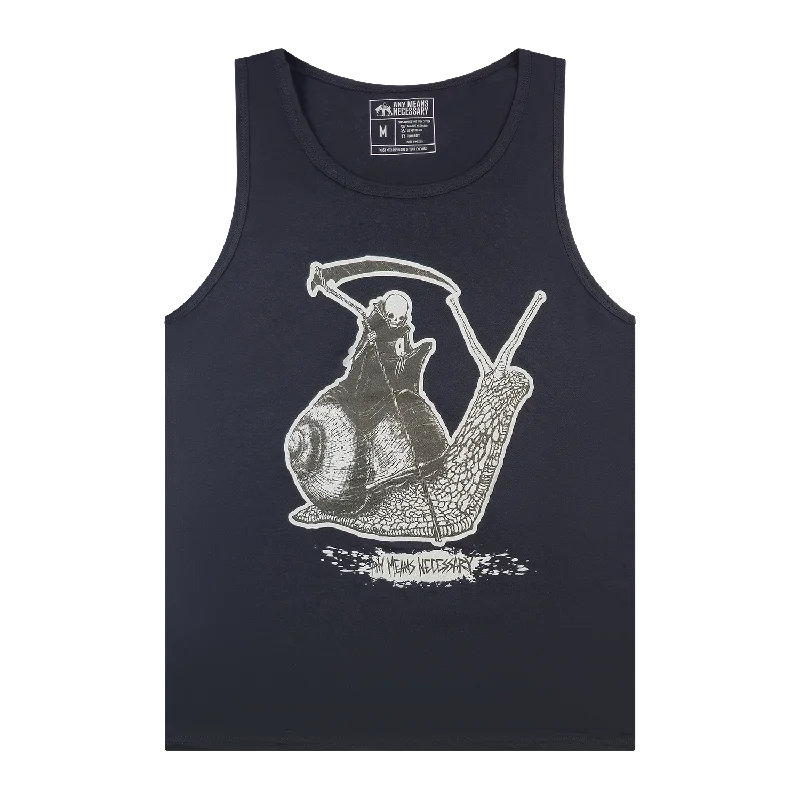 Slow Death Tank Top Black