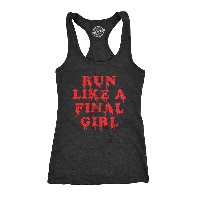 Run Like A Final Girl Women's Tank Top