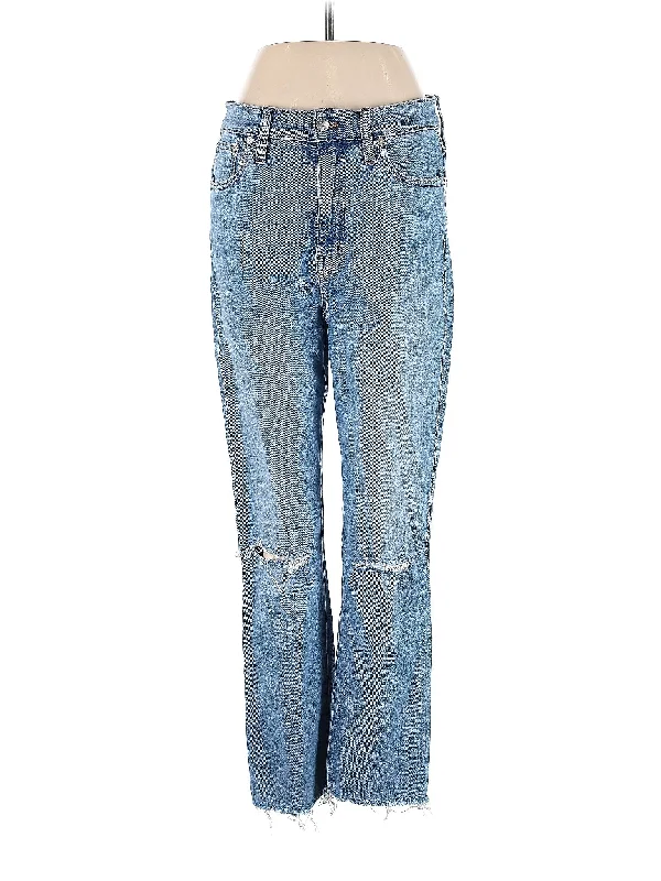 High-Rise Bootleg Jeans