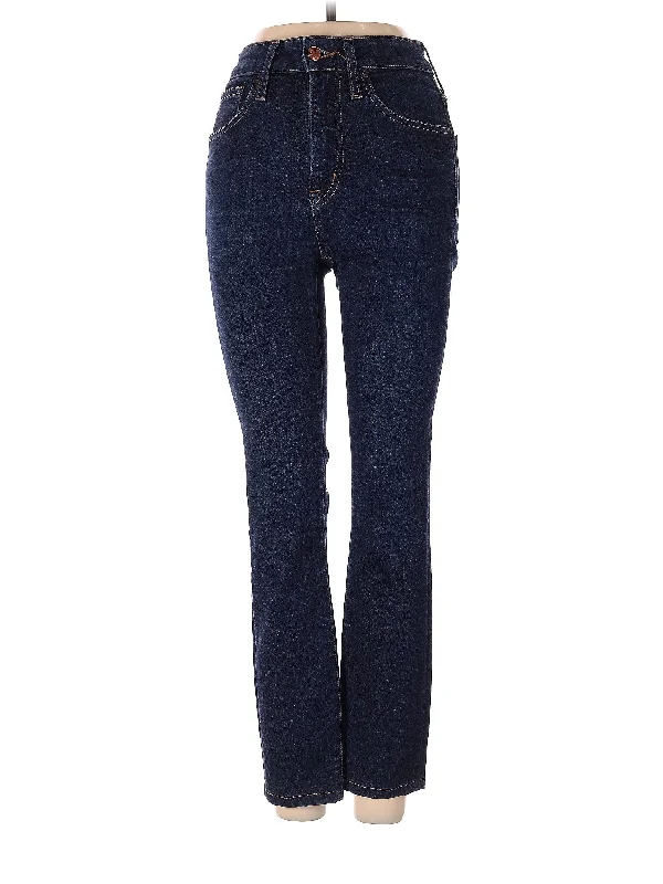 High-Rise Bootleg Jeans in Dark Wash