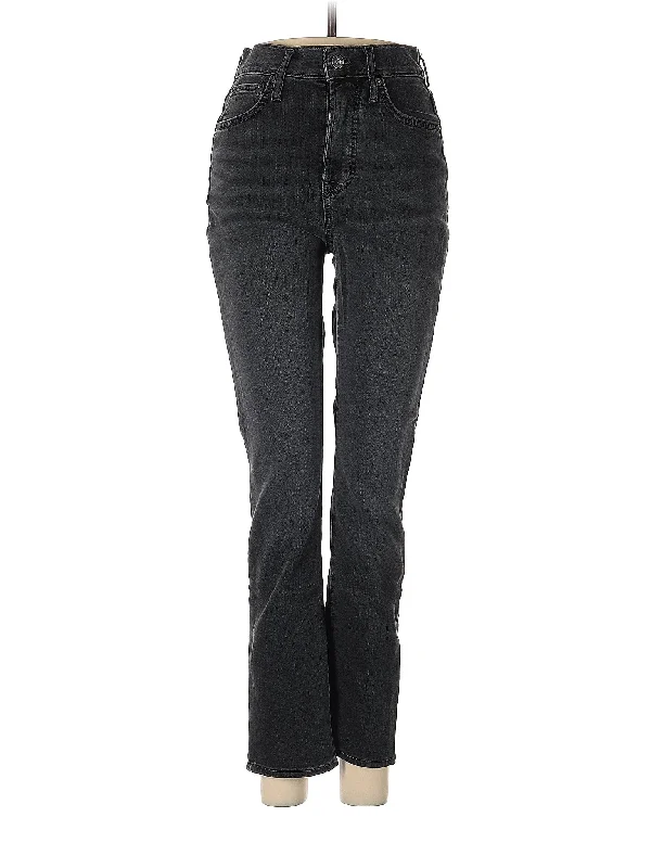 High-Rise Bootleg Jeans in Dark Wash