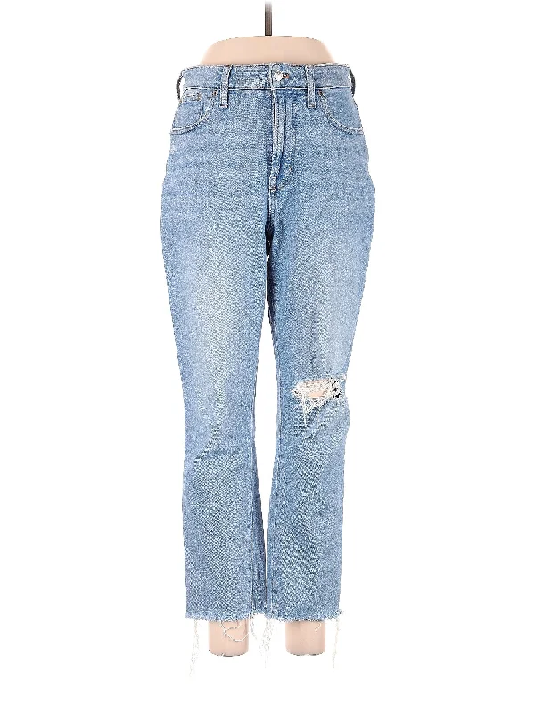 High-Rise Bootleg Jeans in Light Wash