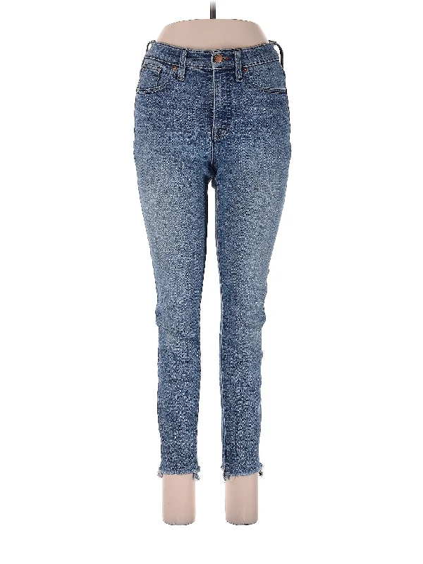 High-Rise Skinny Jeans in Medium Wash