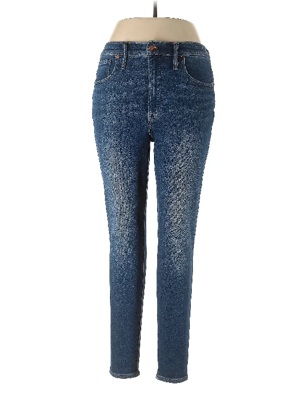 High-Rise Skinny Jeans in Medium Wash