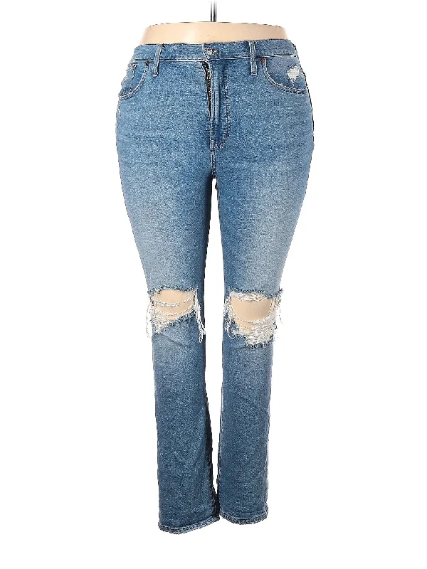 High-Rise Straight-leg Jeans