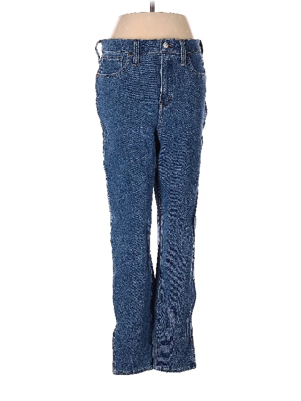 Low-Rise Bootleg Jeans