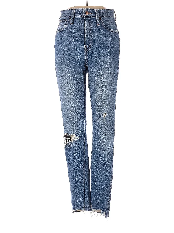 Mid-Rise Bootleg Jeans