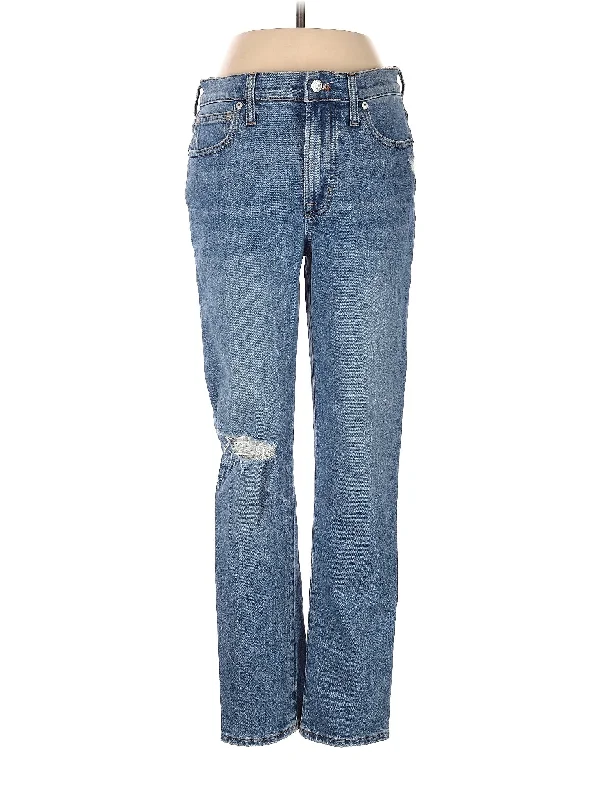 Mid-Rise Straight-leg Jeans