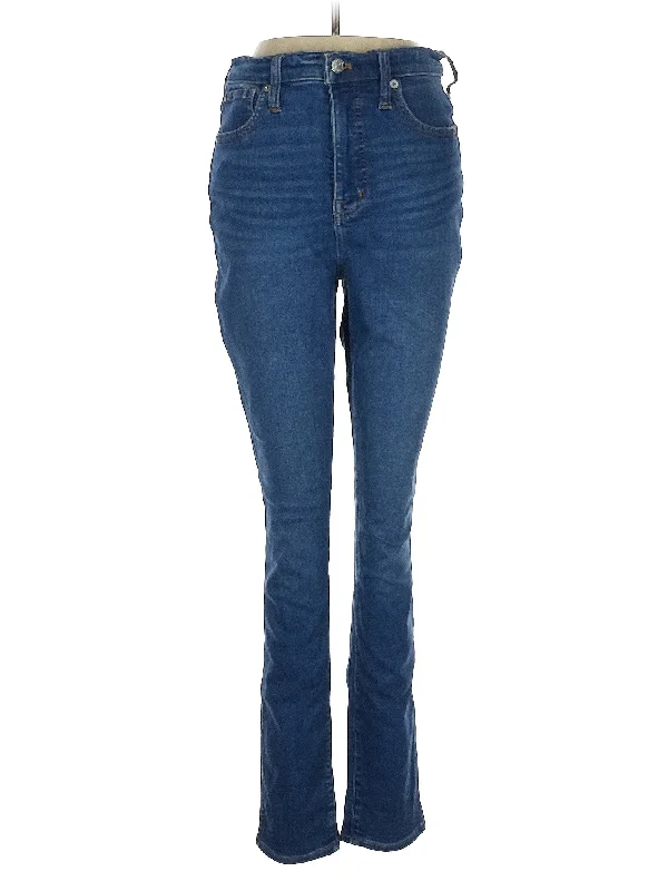 Mid-Rise Straight-leg Jeans in Dark Wash