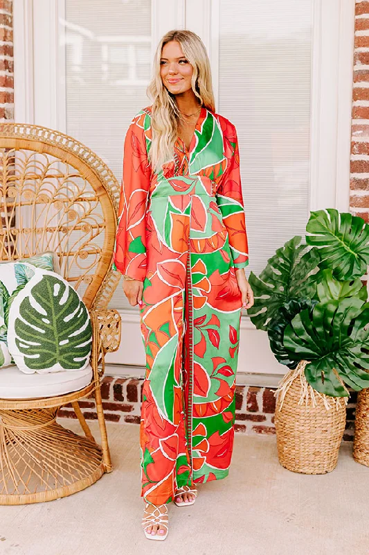 Antigua Bound Satin Jumpsuit