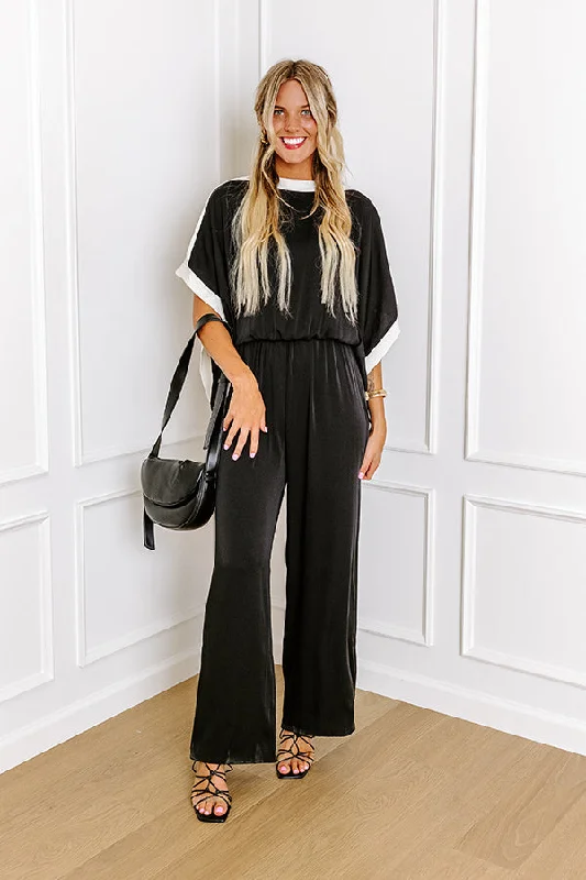 Brooklyn Babe Jumpsuit in Black