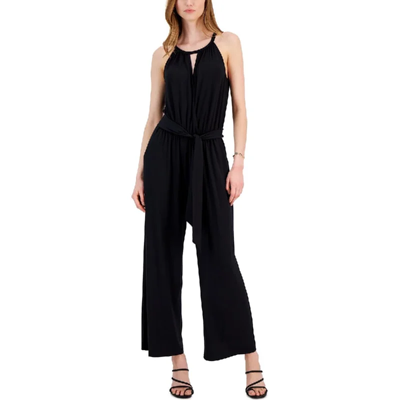 Studio by JPR Womens Surplice Knit Jumpsuit