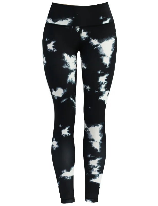 26" Printed Yoga Pants BLACKMARBLE