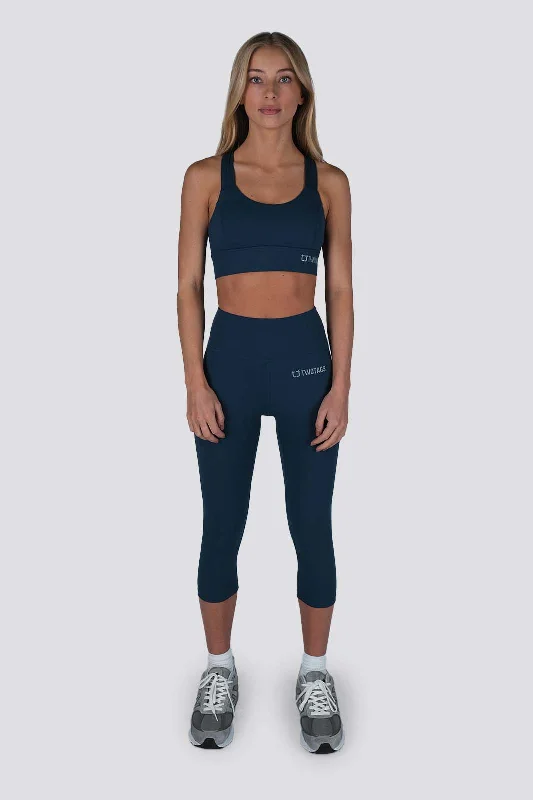 Ease 7/8 Highwaisted Leggings - Ocean Blue