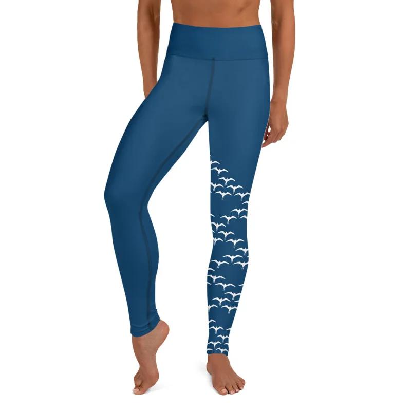 Iwa Birds Wahine Full Length High Waisted Legging