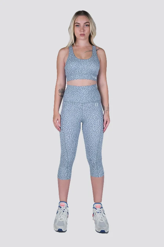 Mirage 7/8 Highwaisted Leggings - Ash Blue