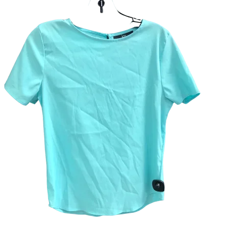 Aqua Top Short Sleeve Cmc, Size Xs