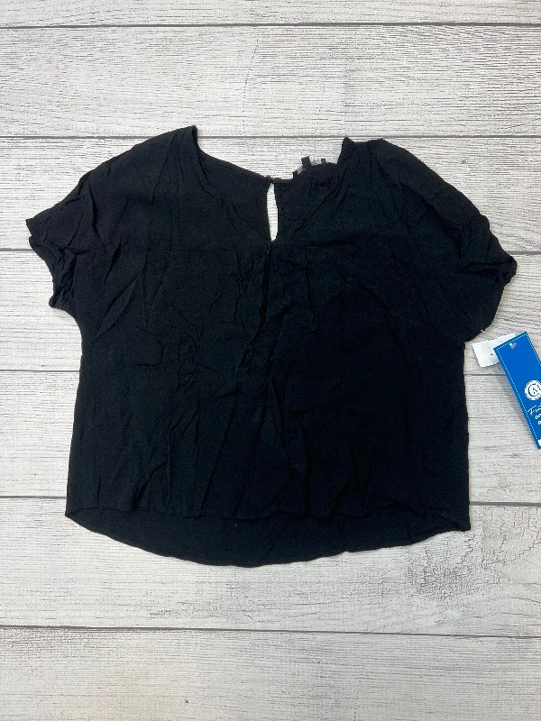 Black Top Short Sleeve Madewell, Size S