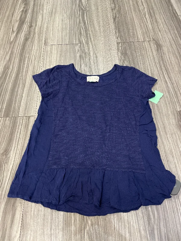 Blue Top Short Sleeve Patagonia, Size S