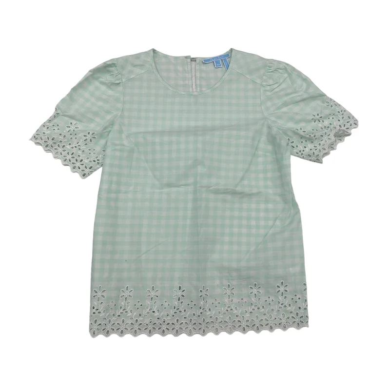 Green Top Short Sleeve Draper James, Size Xs