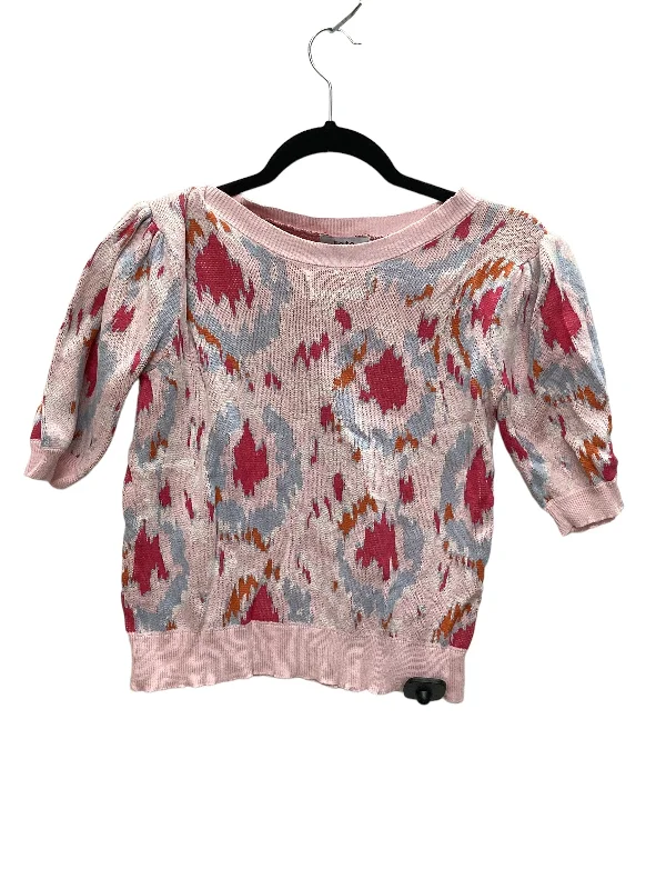 Multi-colored Top Short Sleeve Fate, Size S