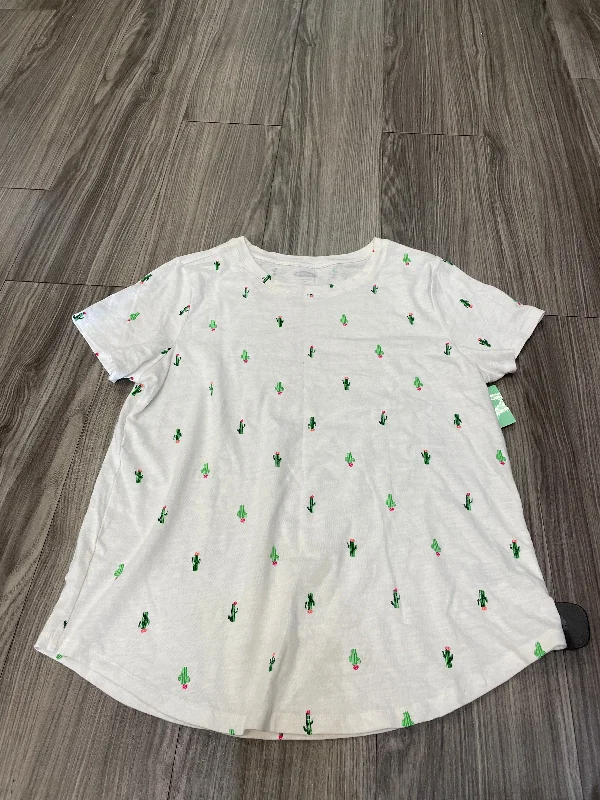 White Top Short Sleeve Old Navy, Size M