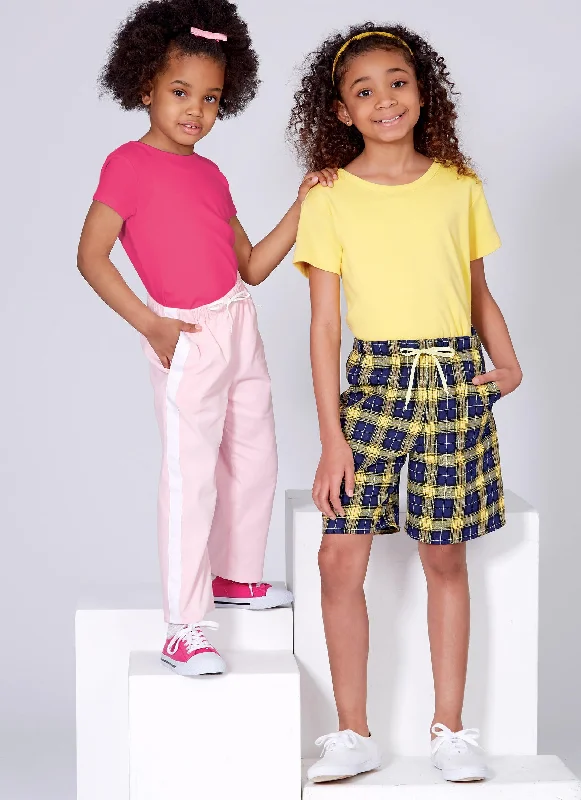 McCalls Child/Teen Shorts and Trousers M7966