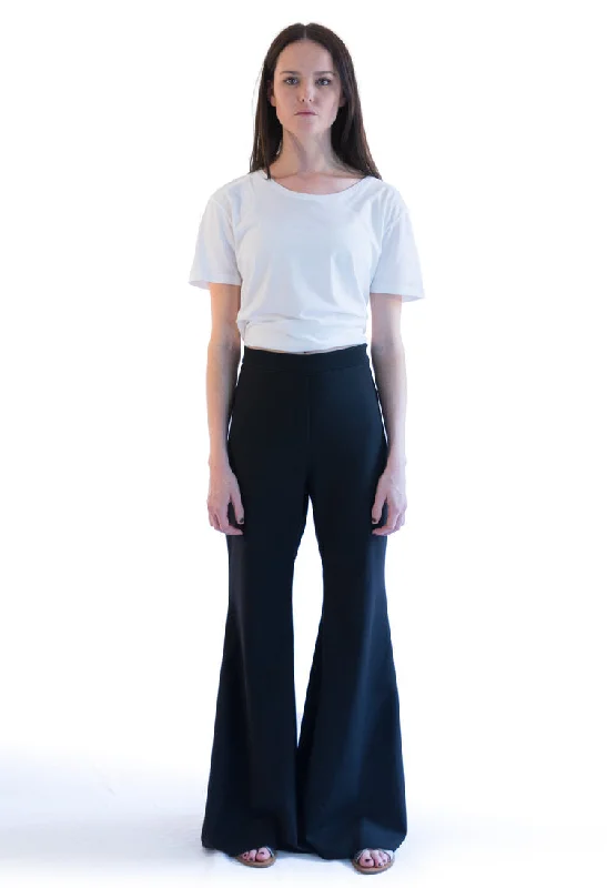 Trend Patterns TPC10 Wide Leg Flare Trousers