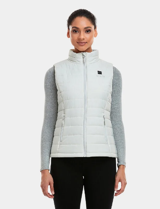 Women's Classic Heated Vest - Off-White